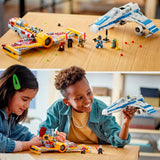 Lego Star Wars - Jouet de construction New Republic e-wing contre le Starfighter de Shin Hati (75364)