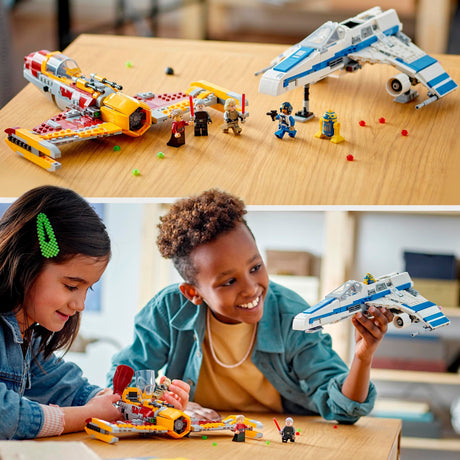 LEGO LEGO Star Wars 75364 Republic E-wing contre le spatial Starfighter de Shin Hati