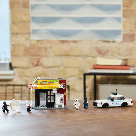 Lego super heros 76311 spider-verse : miles moraux contre la moquerie