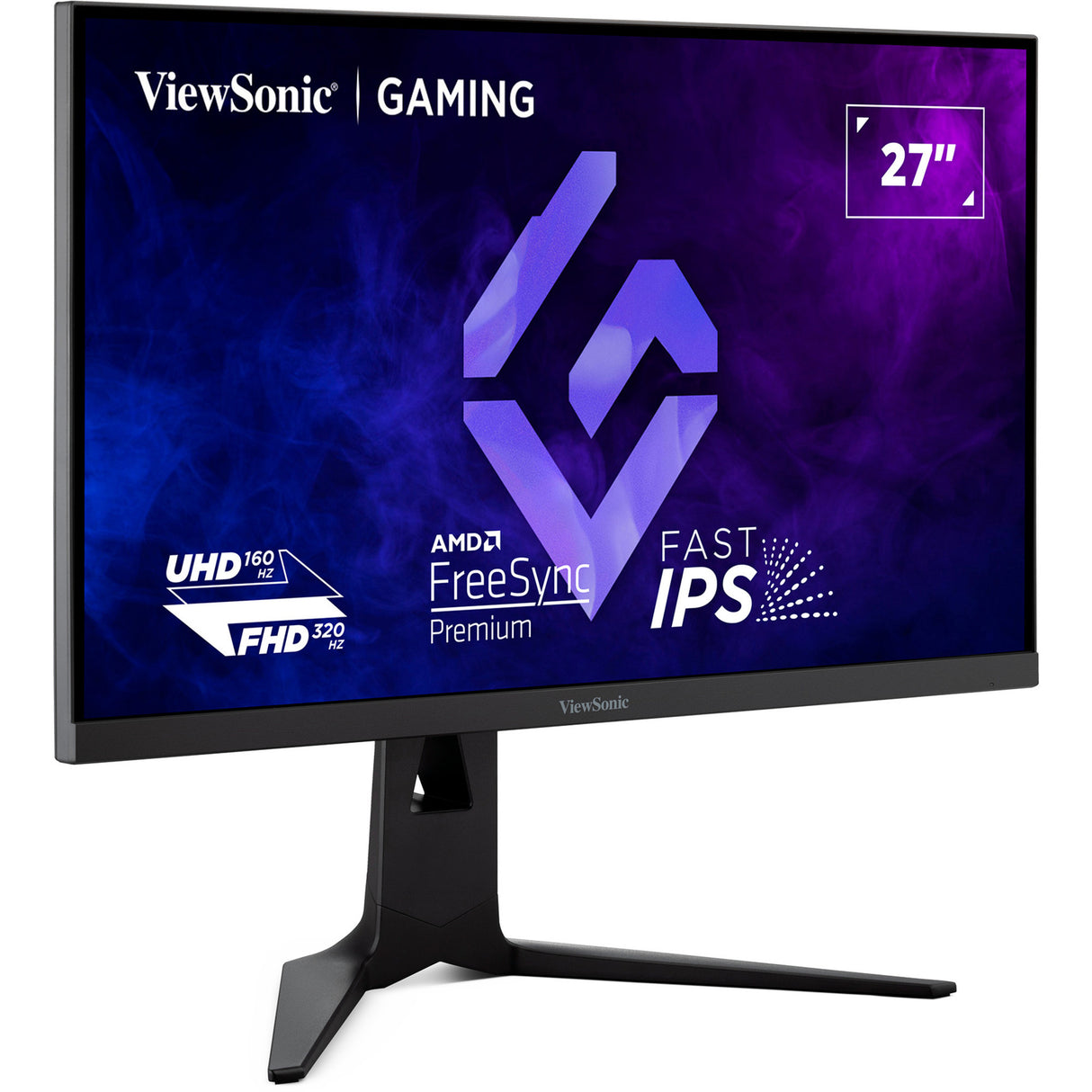 Viewsonic xg275d1-4k moniteur de jeu bimode 27 (noir, 2x HDMI, 1x port d'affichage, USB-C, 160 Hz)