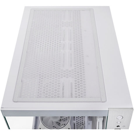 Boîtier Chieftec Visio Midi Tower (blanc | 2x USB-A | 1x USB-C | RVB | verre trempé)