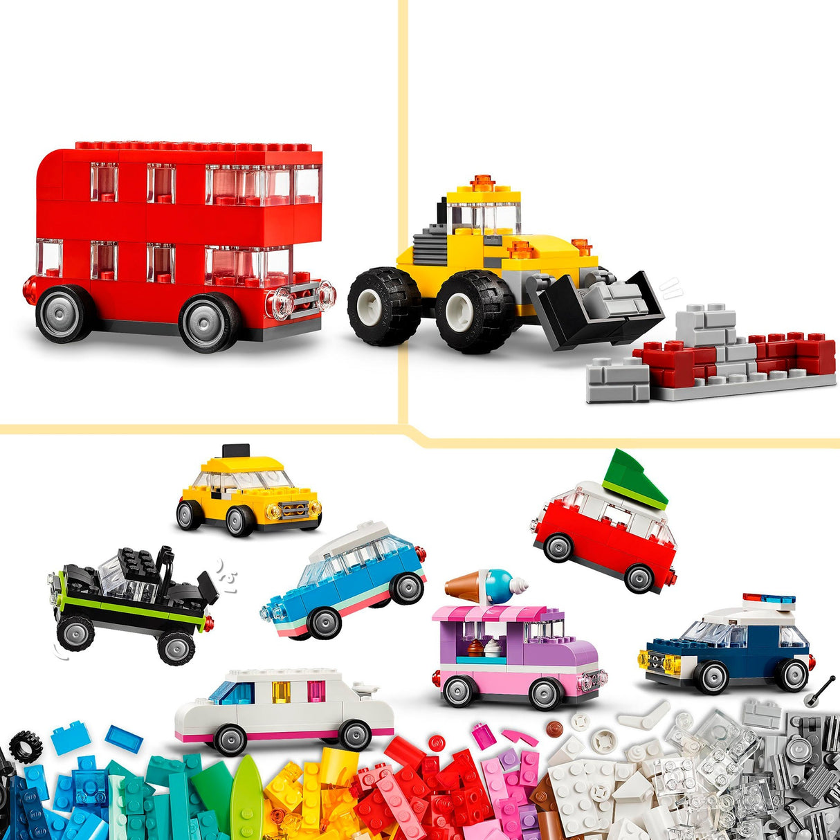 LEGO LEGO 11036 Véhicules créatifs