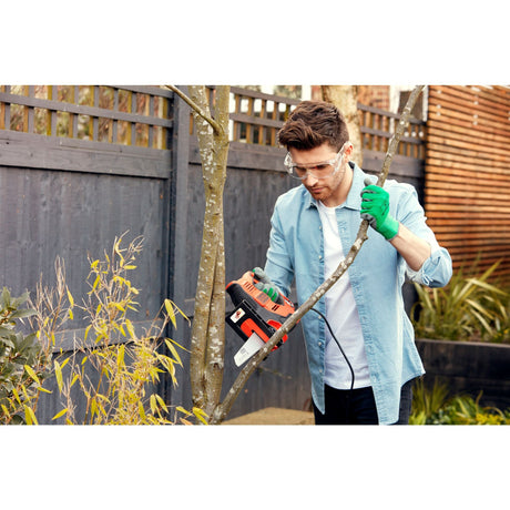 Scie alternative Black+decker 500w scorpion avec technologie de sélection automatique rs890k-qs (orange noir)