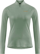 Cube half zip - maillot manches longues femme