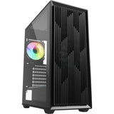 Sharkoon VK2 RGB MIDI Tower boîtier (noir | 2x USB-A | RGB | verre trempé)