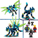Lego dreamzzz - jouet de construction Zoey et Zian le chat hibou (71476)