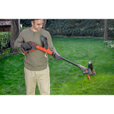 Coupe-herbe Black+decker 18v afs sans batterie (noir orange, 28 cm, batterie et chargeur non inclus)