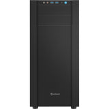 Boîtier tour midi Sharkoon s25-w (noir | 2x USB-A | fenêtre)