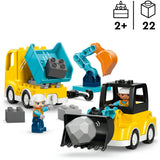 Lego duplo town 10475 véhicules de construction 3en1