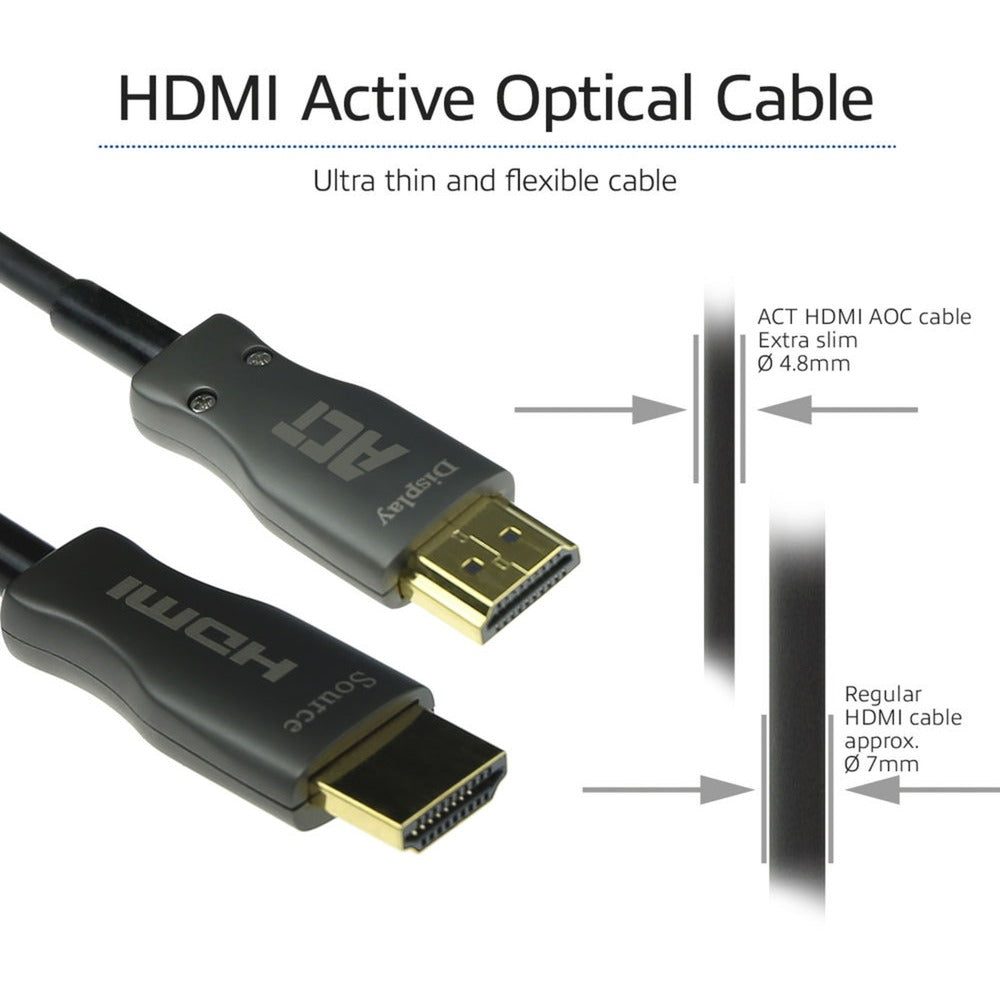 Câble HDMI acte ak3933 noir