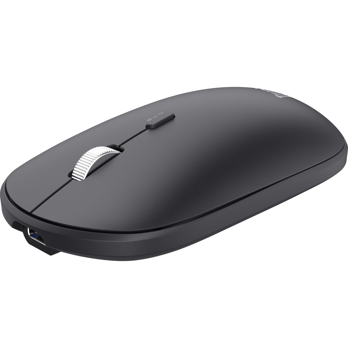 Trust Lyra ensemble clavier-souris sans fil multi-appareils pour ordinateur de bureau (noir, disposition américaine (QWERTY), commutateurs à ciseaux, 65 %, 800 - 1 600 dpi, USB 2,4 GHz, Bluetooth)