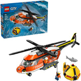 Lego city exploration 60503 hélicoptère de la garde côtière