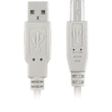 Câble Sharkoon USB-A 2.0 > USB-B (gris, 0,5 mètre)