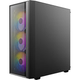 Boîtier tour midi Antec ax65 argb (noir | 3x usb-a | verre trempé)