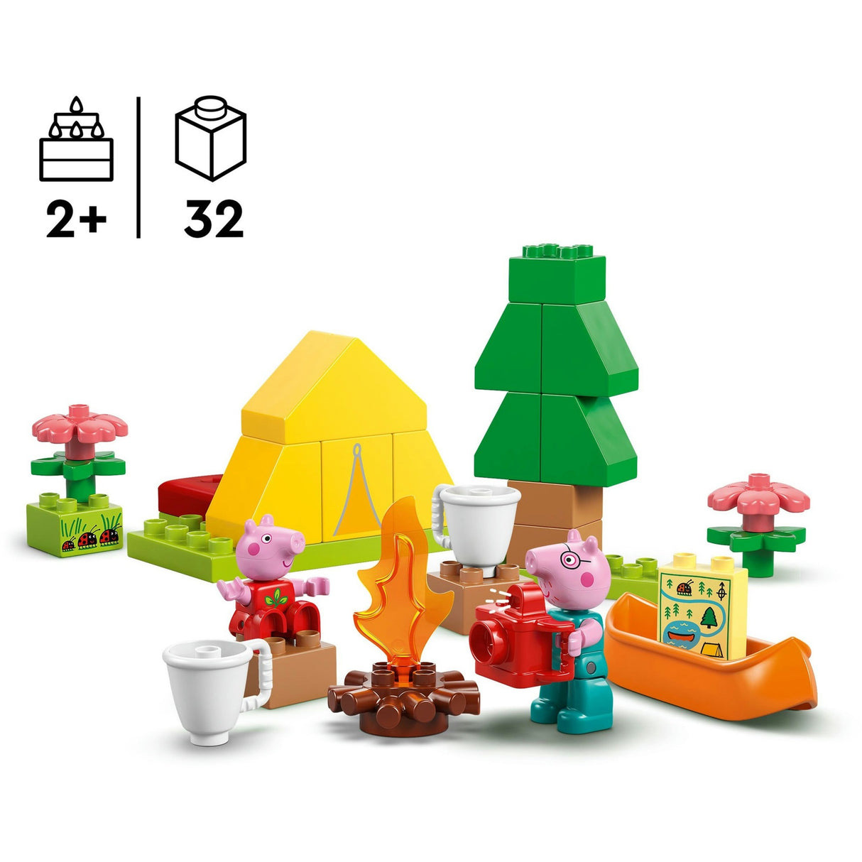 LEGO Duplo 10452 Le voyage en camping de Peppa Pig