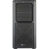 Boîtier tour midi Silverstone sst-sed1-b (noir | 2x USB-A | 1x USB-C)