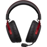 Casque de jeu supra-auriculaire sans fil Mchose v9 pro (noir rouge, ordinateur portable, smartphone, commutateur Playstation, Bluetooth filaire 2,4 g type-c)