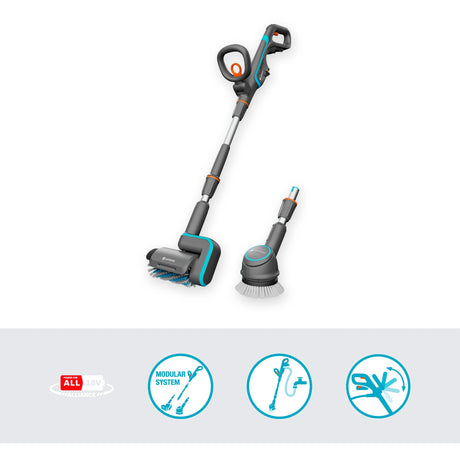 Gardena multi-nettoyant aquabrush universel solo
