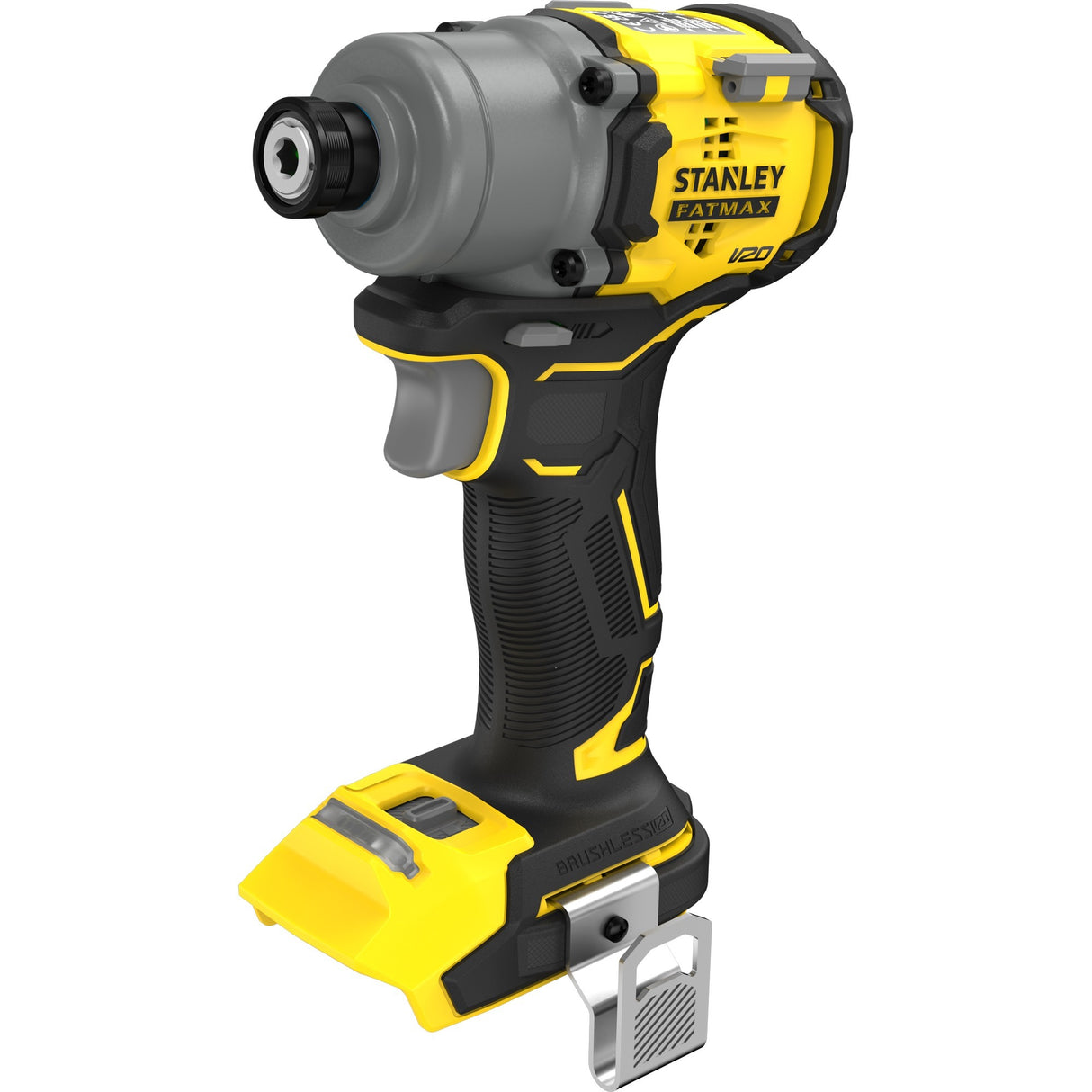 Tournevis à percussion sans balais Stanley fatmax v20 18v (jaune noir, batterie et chargeur non inclus)