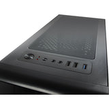 Boîtier tour midi Inter-tech cxc2 (noir | 3x usb-a | fenêtre)