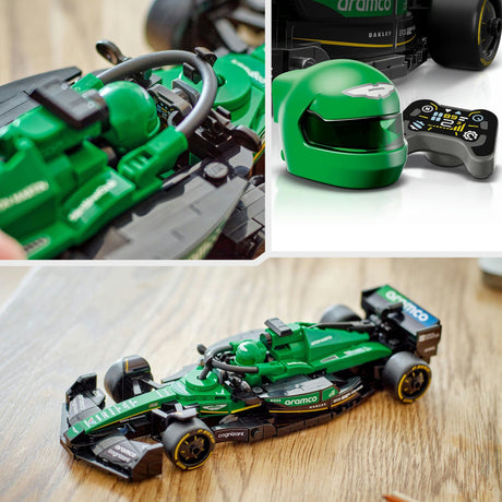 Lego Speed Champions Aston Martin Aramco F1 AMR24 Ensemble de voitures de course - 77245