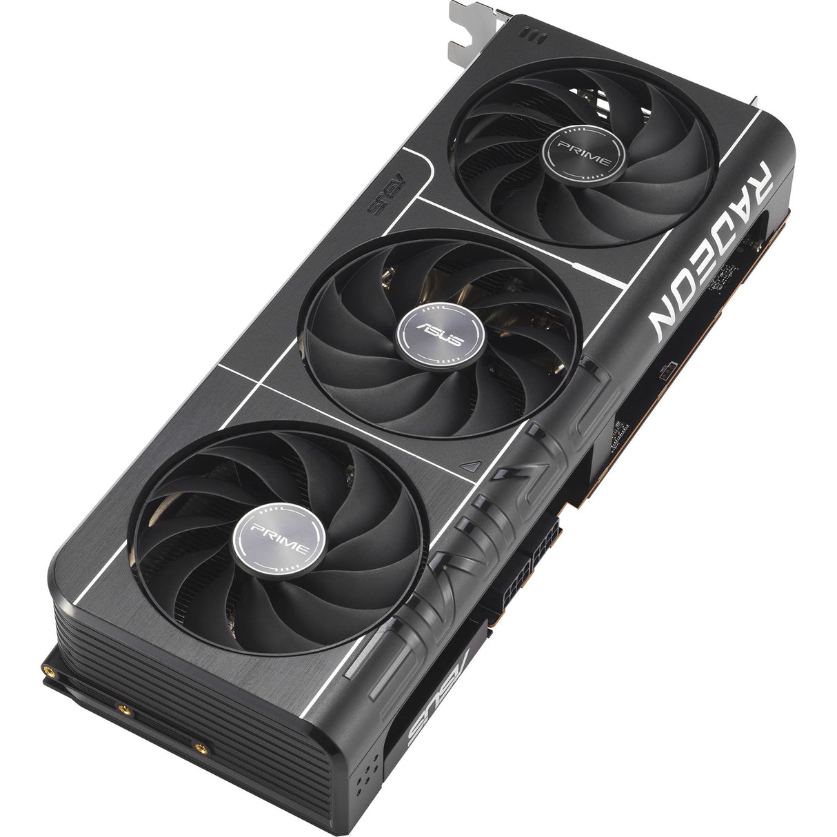 Carte graphique Asus Prime Radeon RX 9070 OC (gris, 3x display port, 1x HDMI, RDNA4)