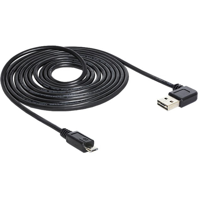 Dellock USB 2.0 Male gauche droite> Micro-B, 3M
