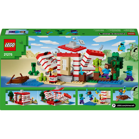 Lego ® Minecraft® La maison de la jungle TNT, ensemble de jeu vidéo - 21275