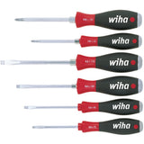 Jeu de tournevis Wiha 530hk6 | Fente ph 6 pièces | poignées multi-composants | Fixation de lame à 6 côtés | 1 pièce - 21250