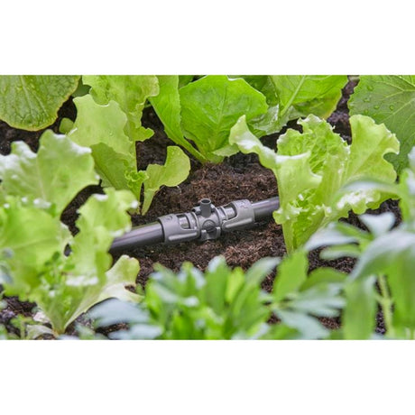 Pièce en T pour système micro-goutte Gardena pour raccordement d'arrosage (gris foncé)