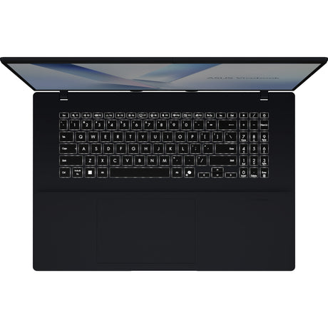 Asus vivobook 18 m1807ha-s8022w 18.4 copilot+ laptop (donkerblauw | ryzen 7 260 | radeon 780m | 32 gb | 1 tb ssd)
