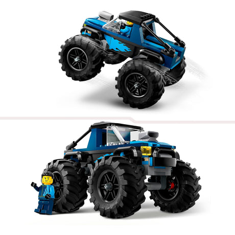 Le camion monstre Lego city bleu 60402