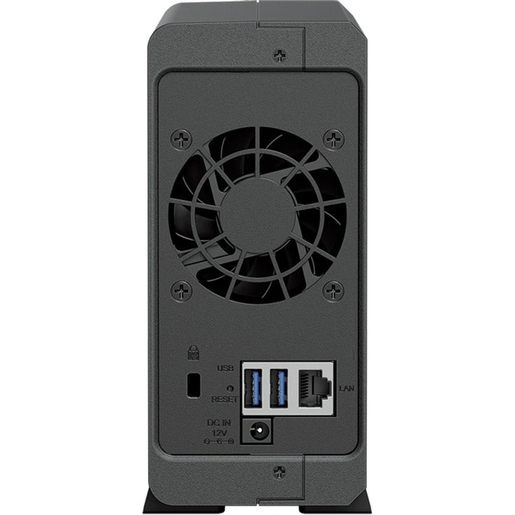 Synology diskstation ds124 nas (noir, USB-A 3.2 (5 Go s))