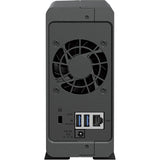 Synology diskstation ds124 nas (noir, USB-A 3.2 (5 Go s))