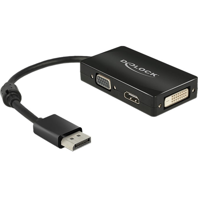 Delock display port > adaptateur vga hdmi dvi (noir)