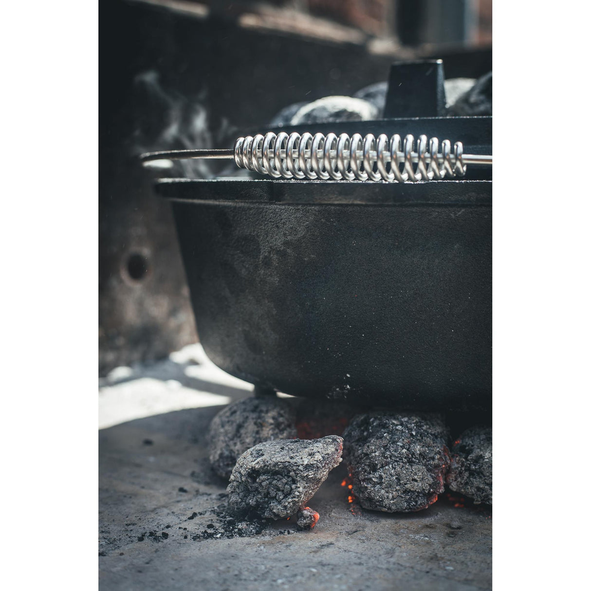 The Windmill Dutch Oven Poêle de cuisson 4,5 qt (noir, ø 25,5 cm | 3,8 litres)