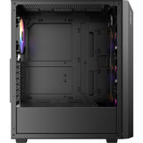 Boîtier tour midi Antec ax67 argb (noir | 3x usb-a | verre trempé)