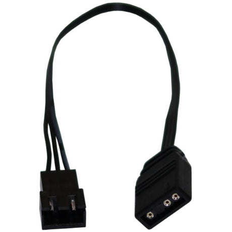Câble en Y LED RVB numérique Alphacool 3 voies avec connecteur mâle JST (noir, 60 cm)