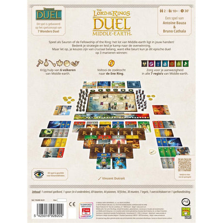 Asmodee, le seigneur des anneaux, duel pour la Terre du Milieu