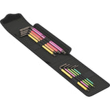 Wera jeu de vélo 4 tournevis (noir, 9 pièces)