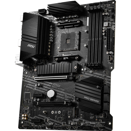 Carte mère MSI B550-A Pro Socket AM4 (noir, RAID, GB-LAN, Son, ATX)