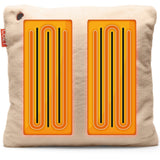 Coussin chauffant sans fil Cosy una teddy 45 x 45 cm