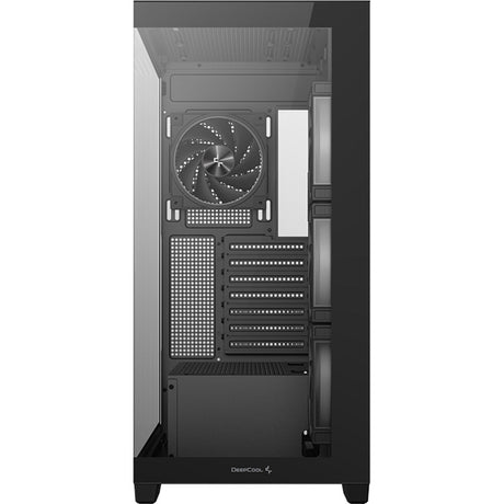 Boîtier tour midi Deepcool CG580 4f v2 (noir | 2x USB-A | 1x USB-C | RVB | verre trempé)