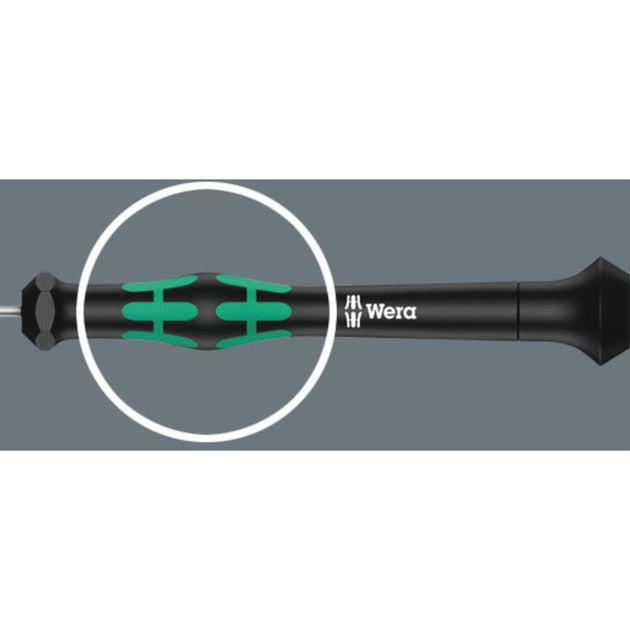 Tournevis Wera compact micro 21 esd 1 (noir vert, pour appareils électriques)