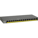 Netgear GS116LP Commutateur non géré PoE PoE+ Gigabit Ethernet à 16 ports