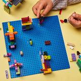 Plaque de construction Lego classique bleue - 11025