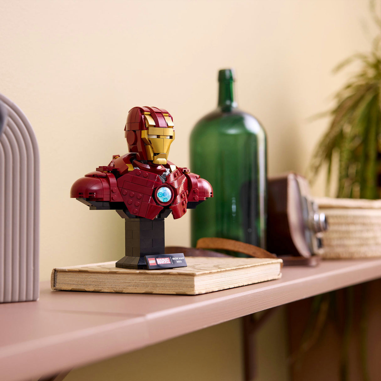 Lego super héros merveille 76327 buste d'iron man mk4