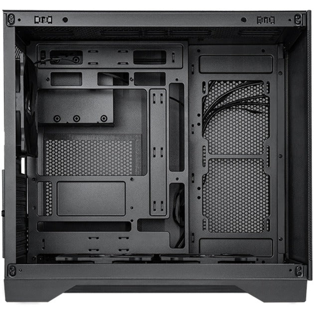 Boîtier Chieftec Visio Air Midi Tower (noir | 2x USB-A | 1x USB-C | verre trempé)