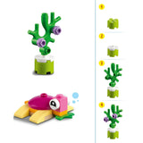 Lego classic - jouets de construction créatifs amusants en mer (11018)