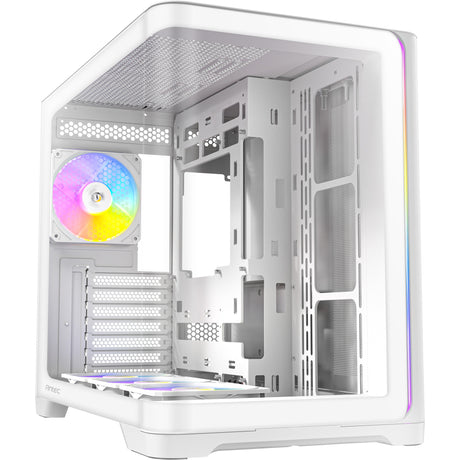 Boîtier tour midi Antec C5 Curve ARGB (blanc | 2x USB-A | 1x USB-C | verre trempé)